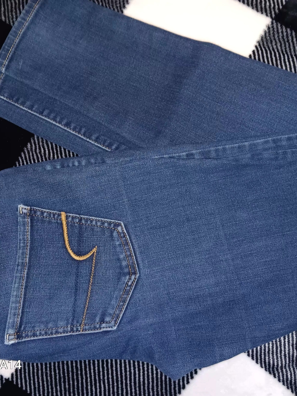 American Eagle Outfitters Women's Blue Denim Jeggings
